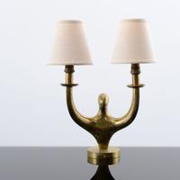 Riccardo Scarpa Anthropomorphic Brass Desk , Table Lamp - Sold for $1,024 on 05-24-2025 (Lot 149).jpg